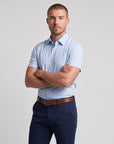 Short Sleeve Core Solid - Light Blue