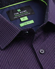 Core Geo Pattern Performance - Pixel Purple