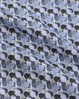 Retro Prints Performance Dress Shirt - Sky/Navy