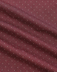 Short Sleeve Core Geo - Burgundy Matrix