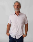 Short Sleeve Core Geo - Pink Stars
