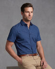 Short Sleeve Core Geo - Denim Infinity