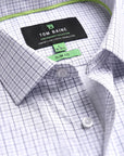 UN-Solid Stretch - Grid White/Grey