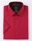 Short Sleeve Trail Versa - Burgundy