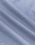 Mini Plaid Dress Shirt - Pin Check Navy