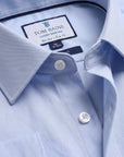Herringbone Luxury - Sky