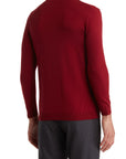 Performance Turtleneck Sweater Burgundy