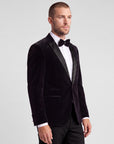 Classic Dinner Jacket + Bowtie - Black