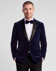 Classic Dinner Jacket + Bowtie - Navy
