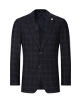 Modern Vintage Collection Sport Coat PLAID CHARCOAL TB259