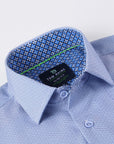 Tom Baine Micro Performance Short Sleeve Shirt - Blue